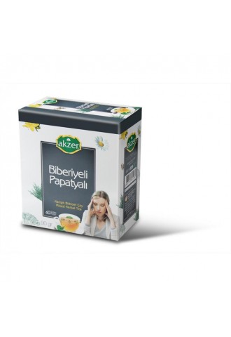 Akzer Biberiyeli, Papatyalı Karışık Bitki Çayı 60 Poşet